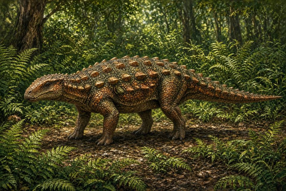 Original drawing of Tianzhenosaurus