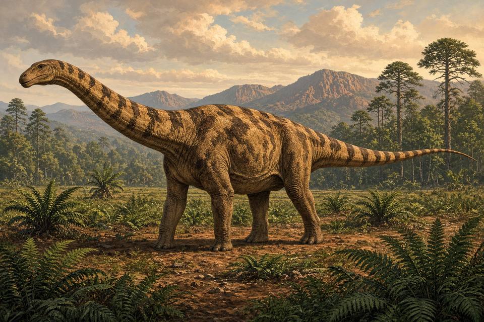 Original drawing of Tienshanosaurus