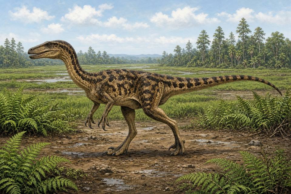 Original drawing of Timurlengia