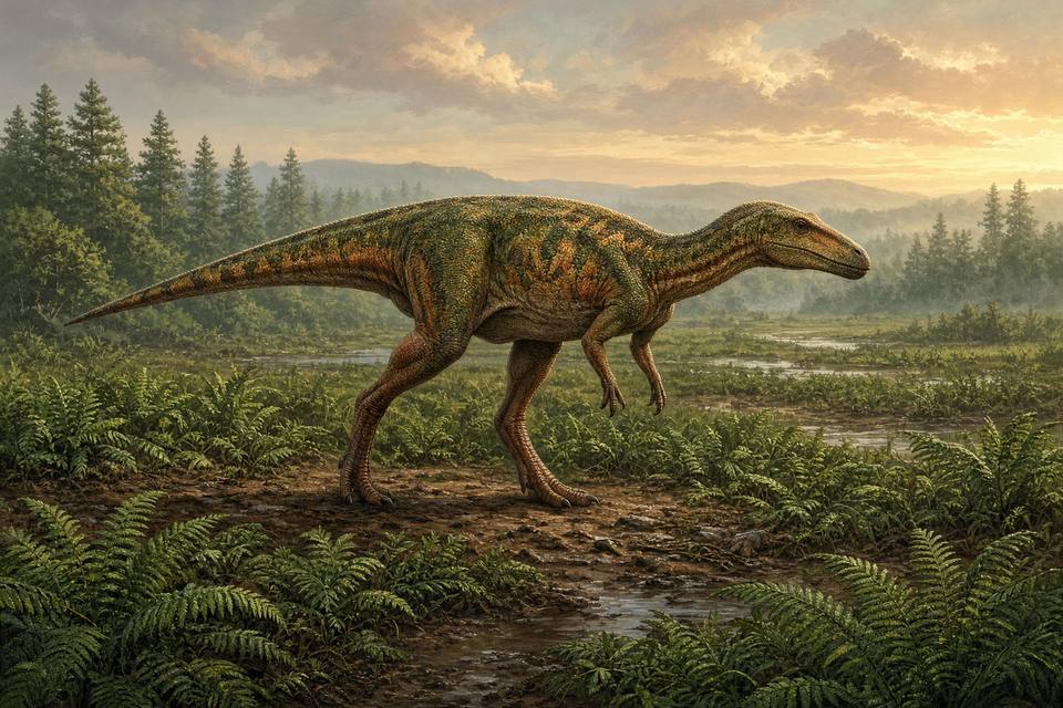 Original drawing of Transylvanosaurus