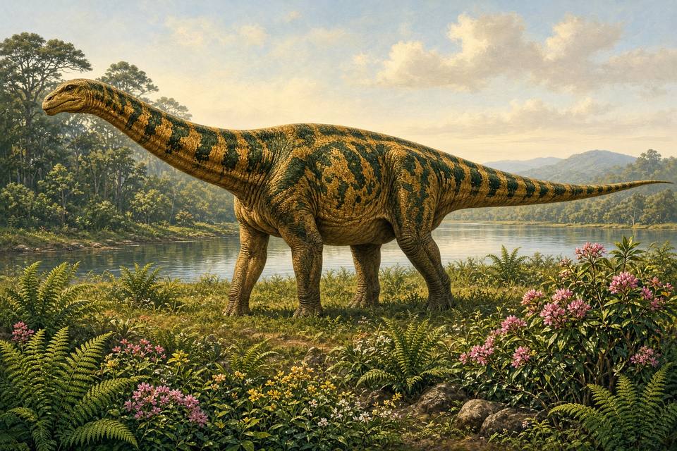 Original drawing of Triunfosaurus