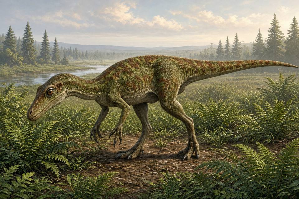 Original drawing of Troodon