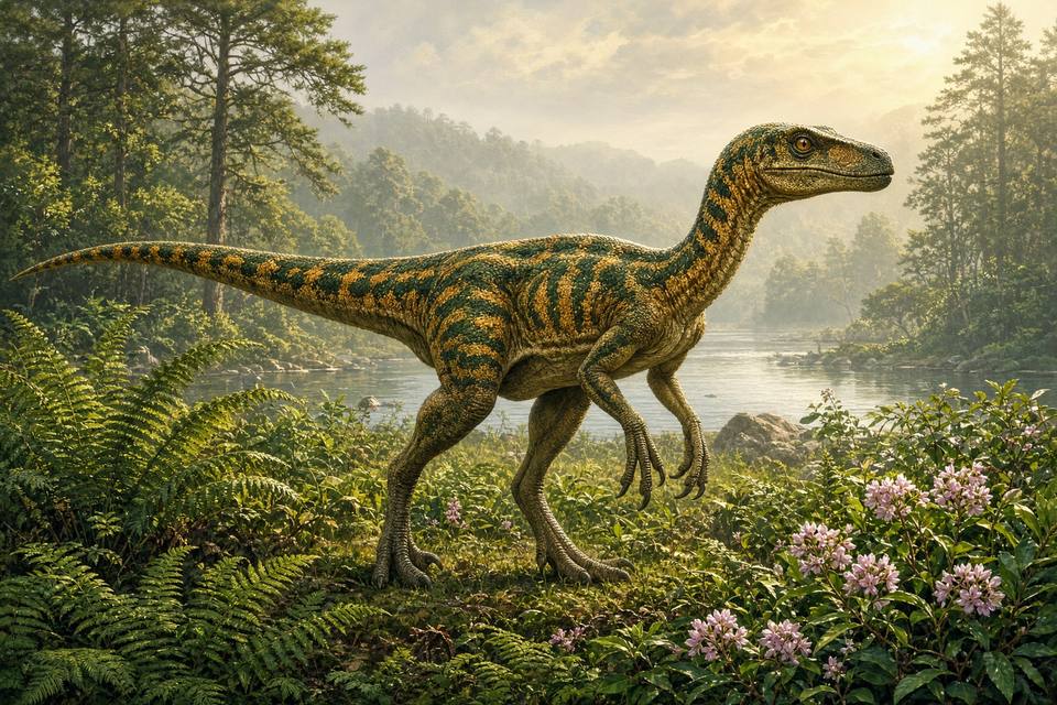 Original drawing of Valdoraptor