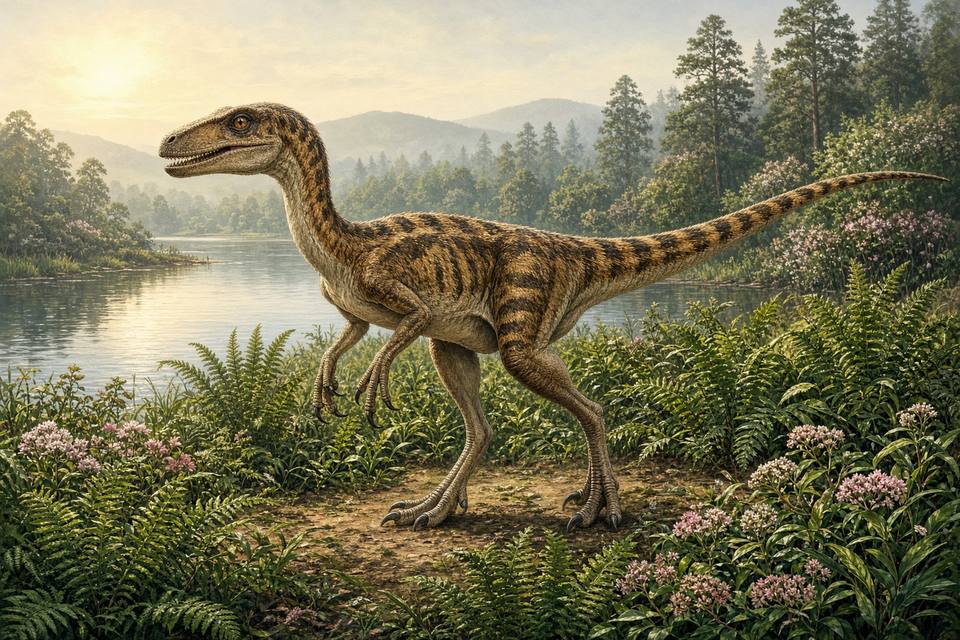 Original drawing of Vayuraptor