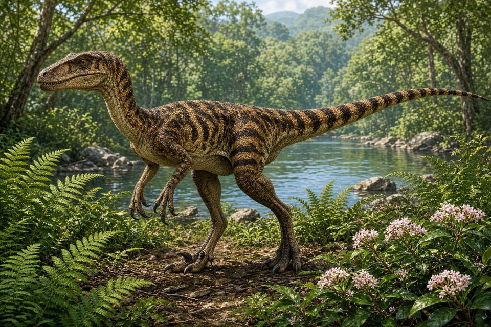 Original drawing of Vectiraptor