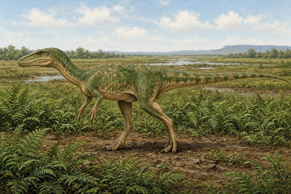 Original drawing of Velocisaurus