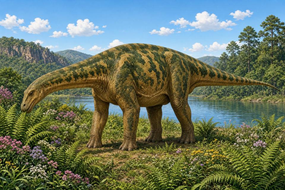 Original drawing of Venenosaurus