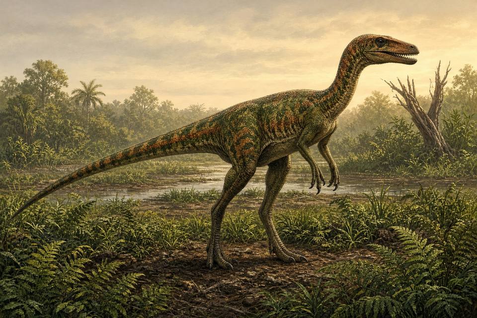 Original drawing of Walgettosuchus