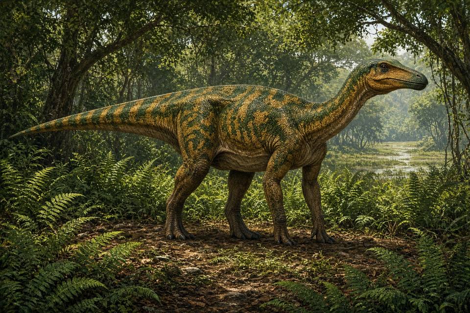 Original drawing of Wulagasaurus