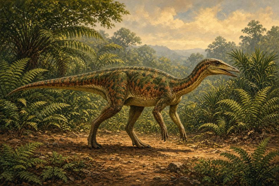 Original drawing of Xiaosaurus