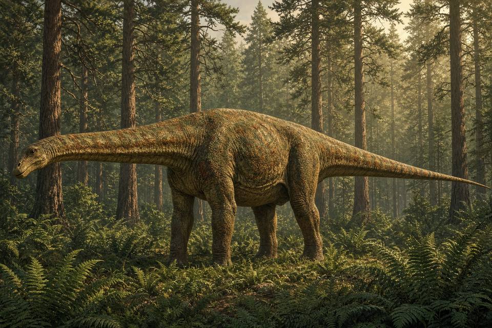 Original drawing of Xinjiangtitan
