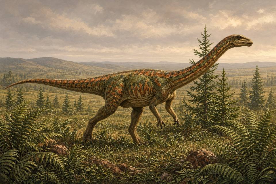 Original drawing of Xixiposaurus