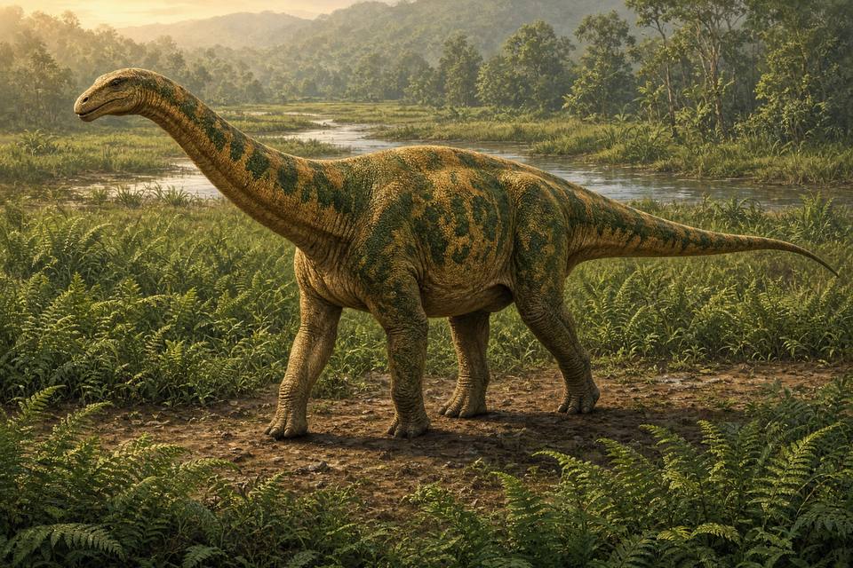 Original drawing of Yamanasaurus