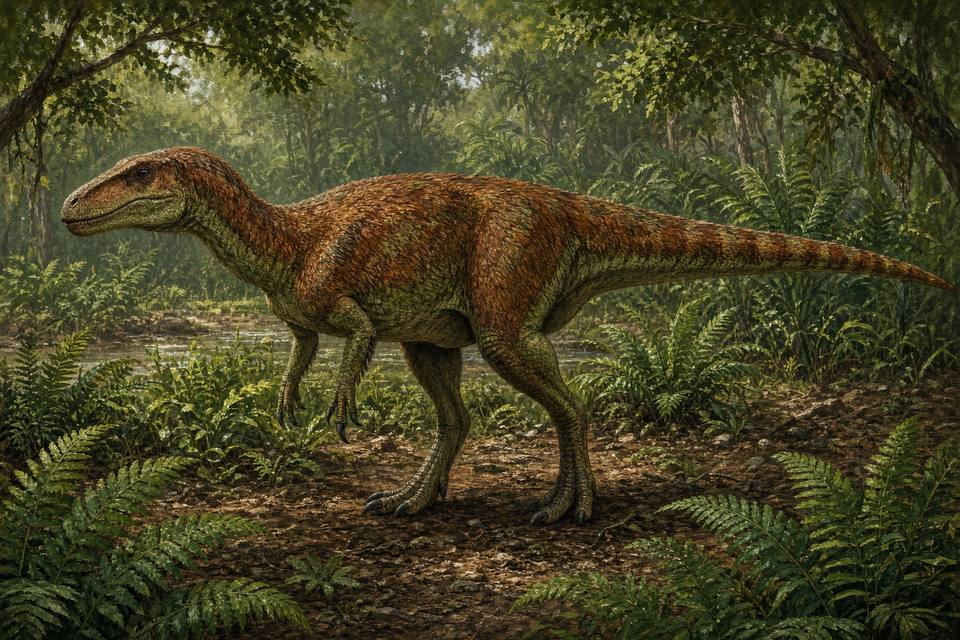 Original drawing of Yamatosaurus