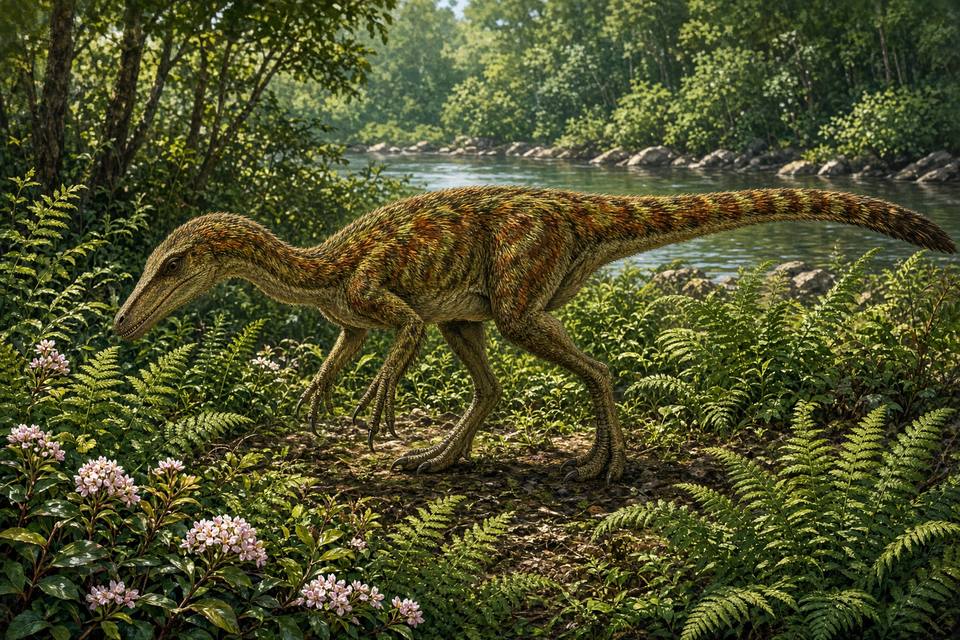 Original drawing of Yixianosaurus