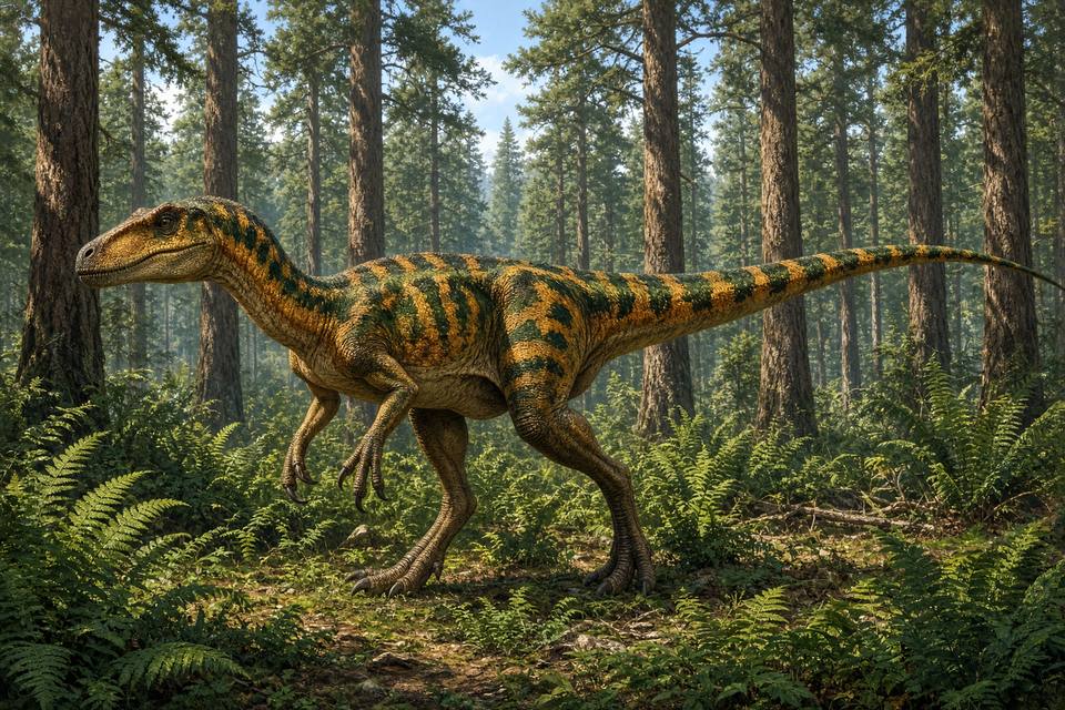 Original drawing of Yuanmouraptor