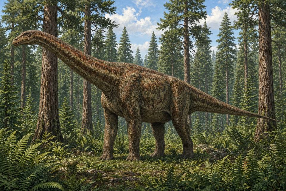 Original drawing of Yuanmousaurus