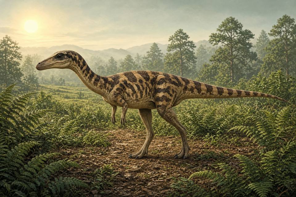 Original drawing of Yueosaurus