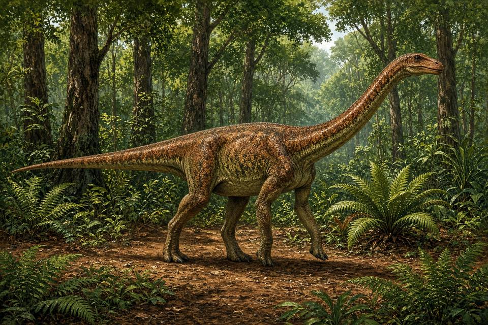 Original drawing of Yunnanosaurus