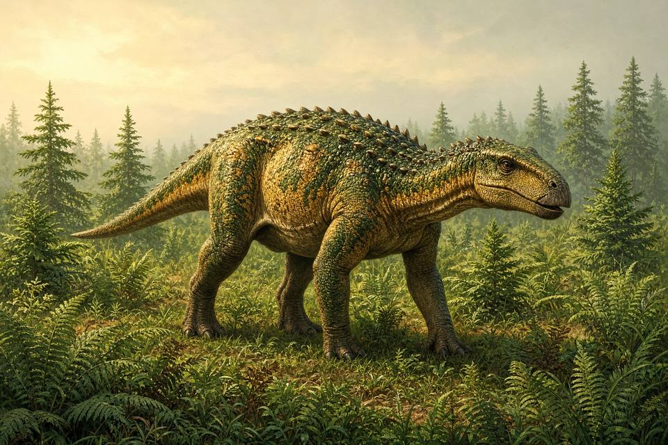 Original drawing of Yuxisaurus