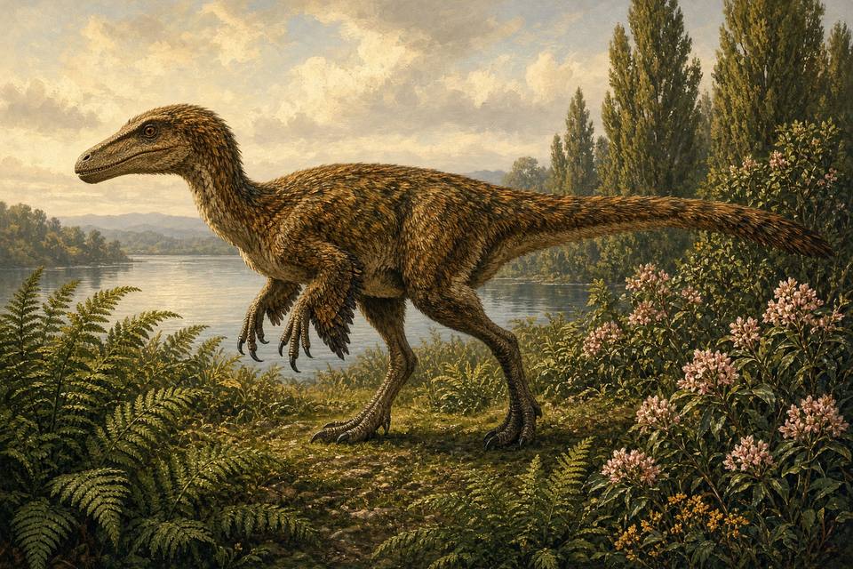 Original drawing of Zhongornis