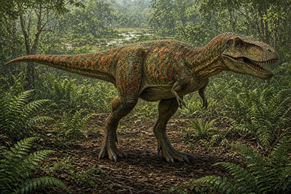 Original drawing of Zhuchengtyrannus